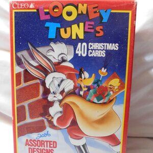 Vintage Looney Tunes Christmas Cards Assorted Designs